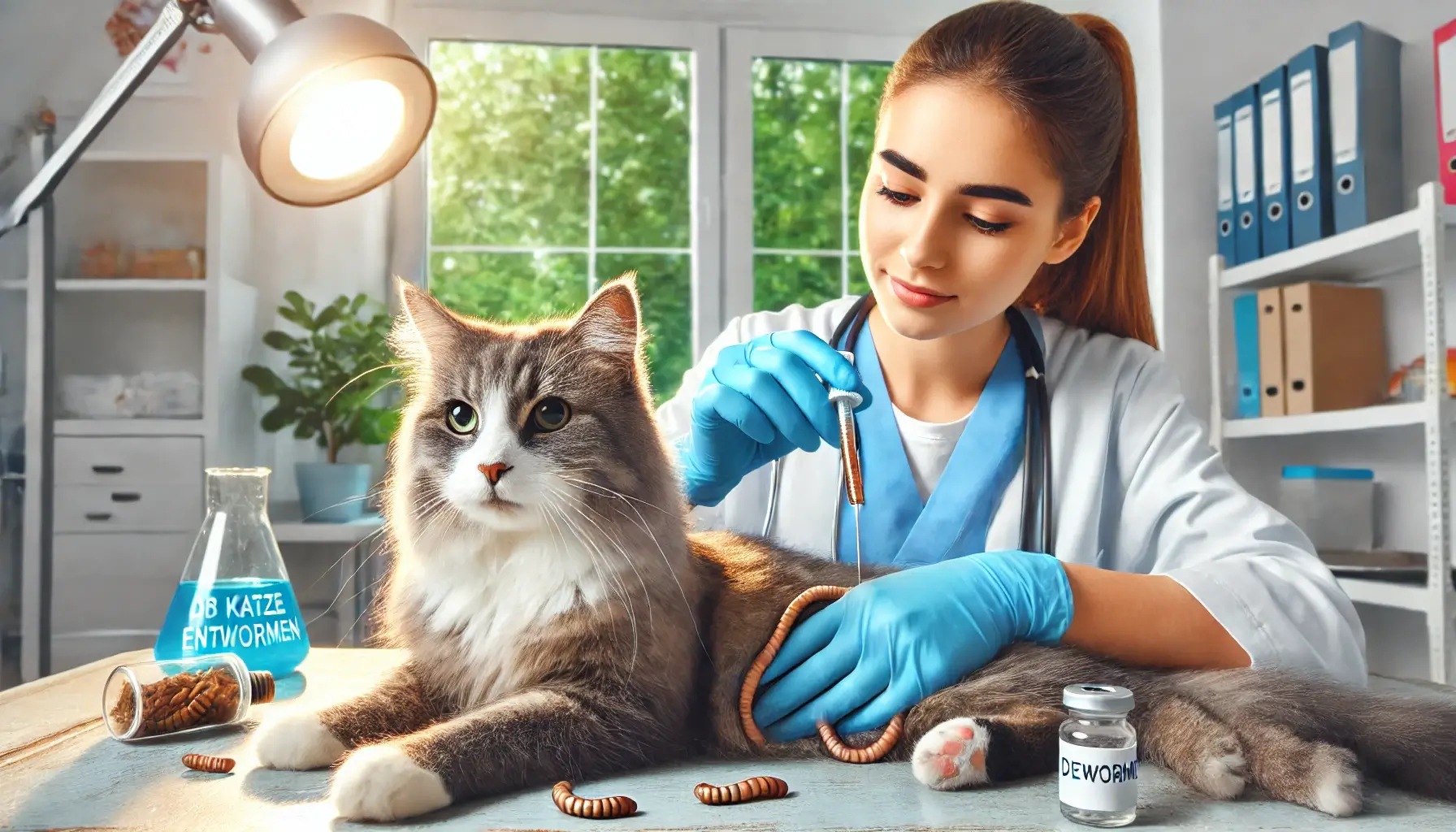 Ab wann Katze entwurmen? Alles, was Sie wissen müssen