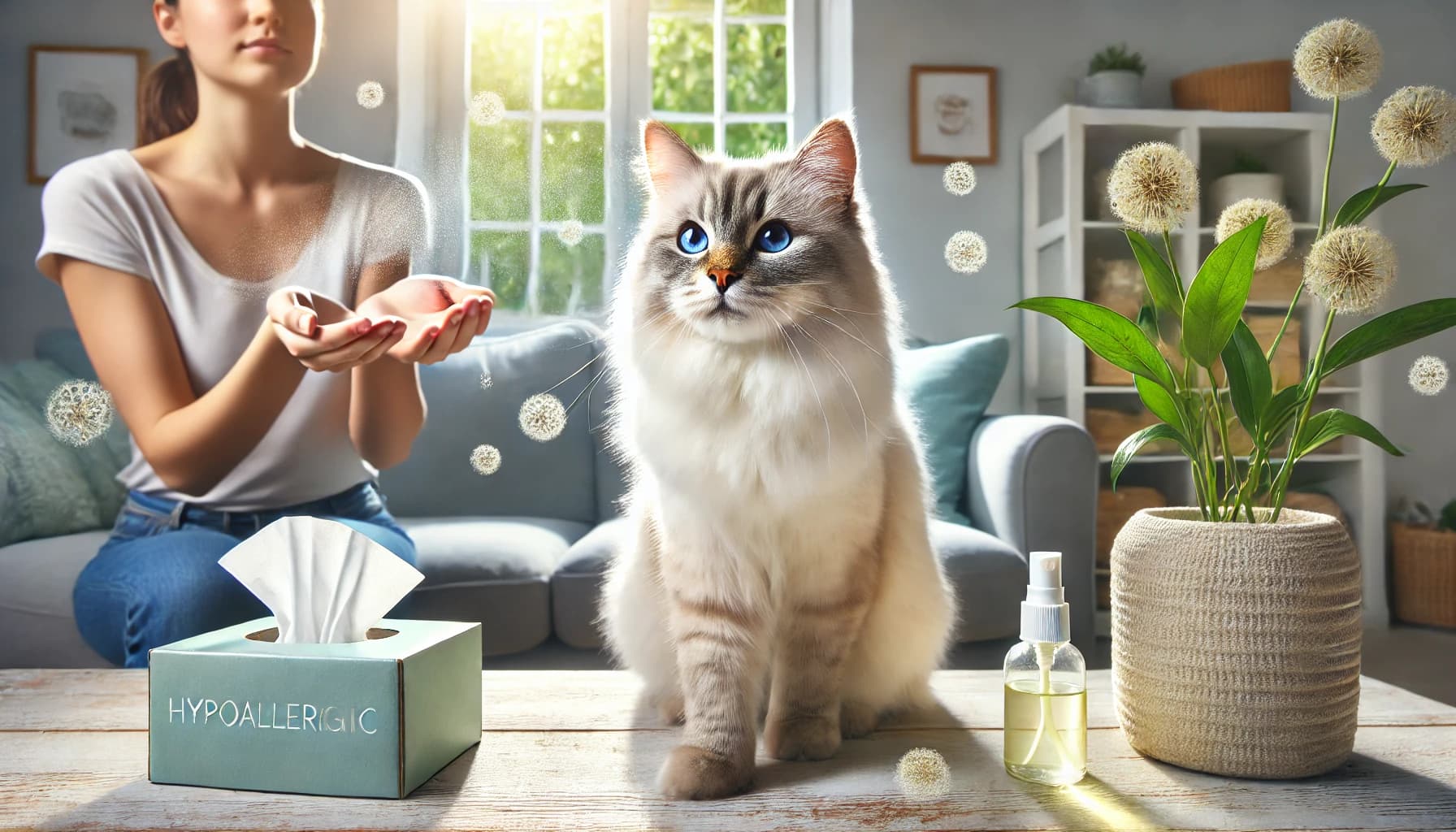 Katze für Allergiker: Gibt es geeignete Katzen?